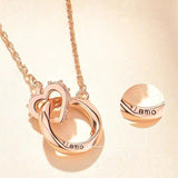 Hochwertige Damen - Halskette mit Love - Anhänger und Zubehör - eilstore.com