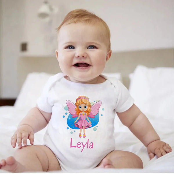 Girl Baby Body mit Name - eilstore.com