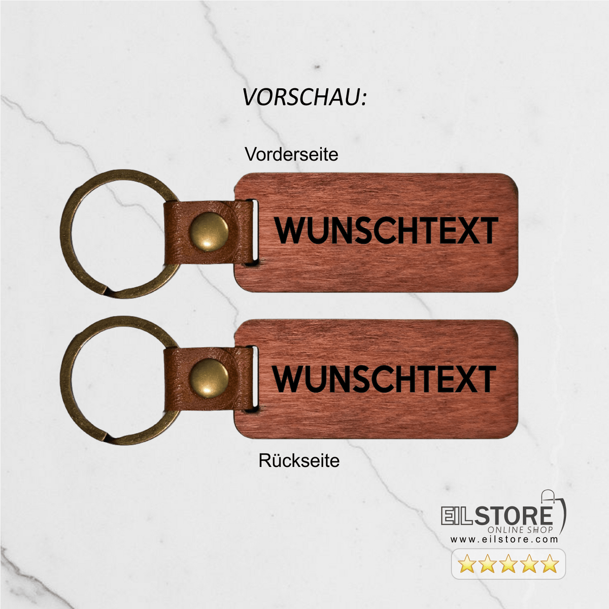 HOLZSCHLÜSSELANHÄNGER - eilstore.com