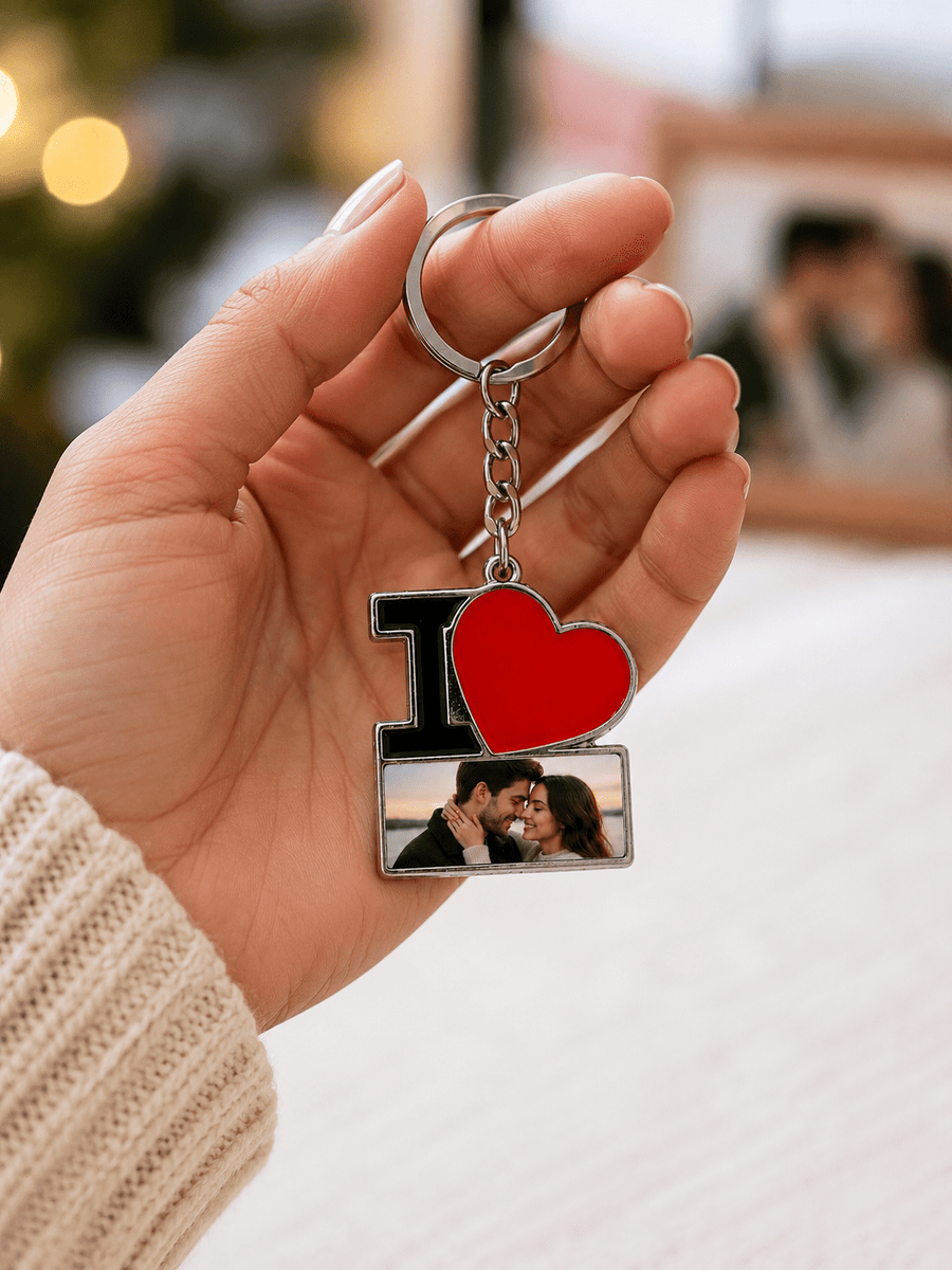 I ❤️ Foto - Schlüsselanhänger – Deine Erinnerung. Immer bei dir. - eilstore.com