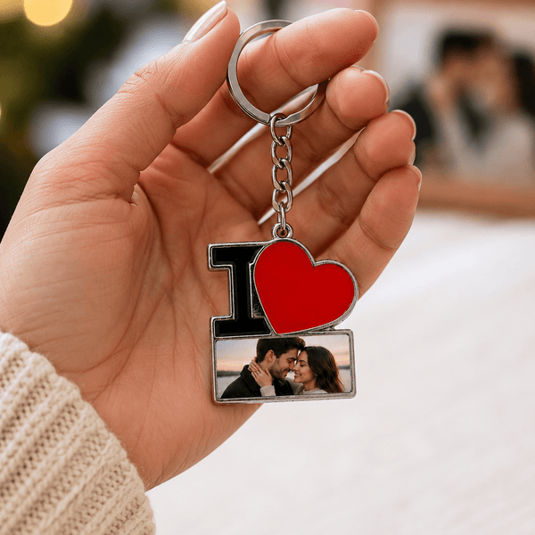 I ❤️ Foto - Schlüsselanhänger – Deine Erinnerung. Immer bei dir. - eilstore.com