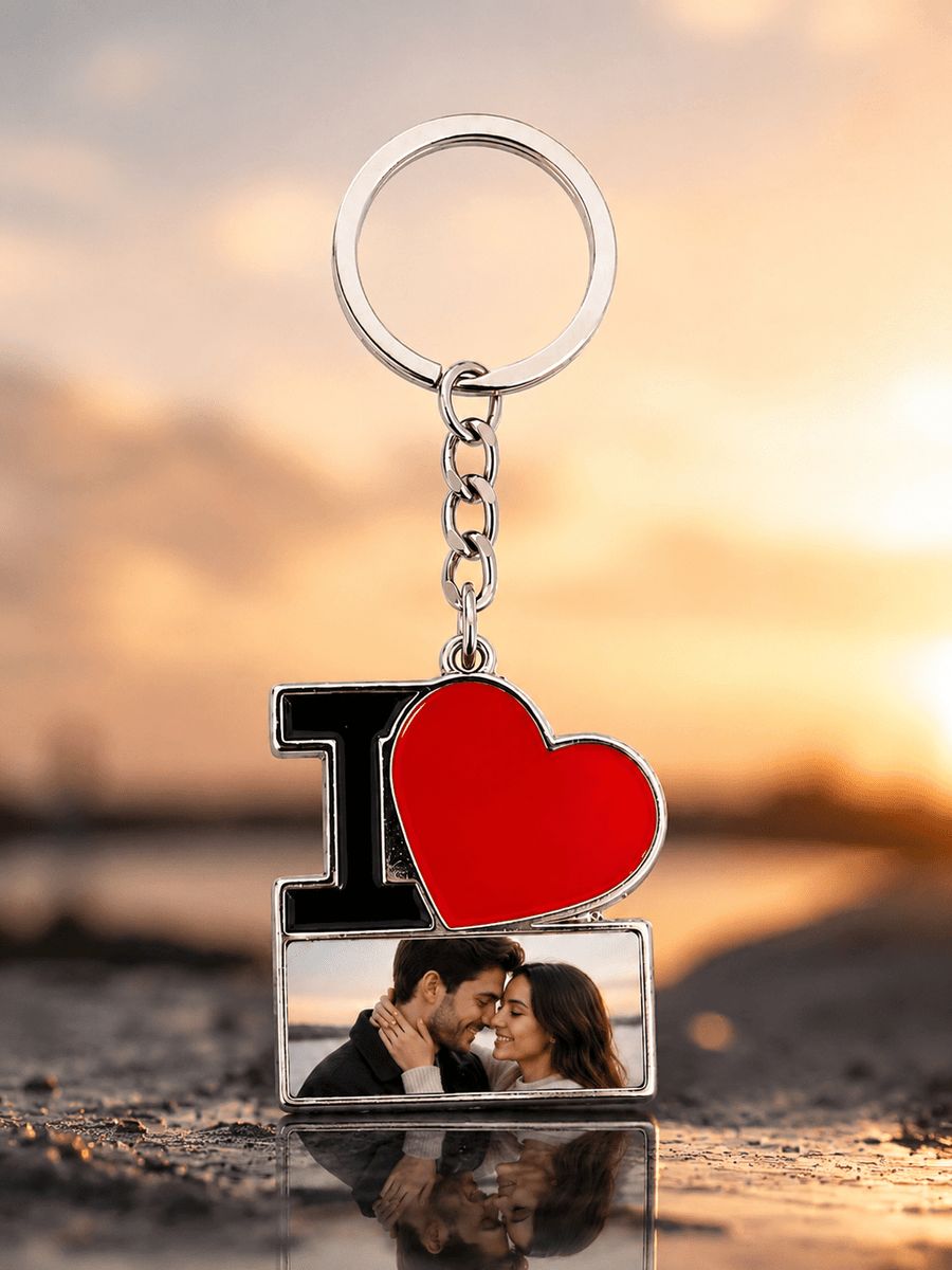 I ❤️ Foto - Schlüsselanhänger – Deine Erinnerung. Immer bei dir. - eilstore.com