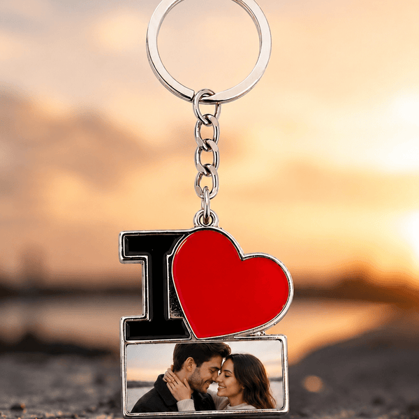 I ❤️ Foto - Schlüsselanhänger – Deine Erinnerung. Immer bei dir. - eilstore.com