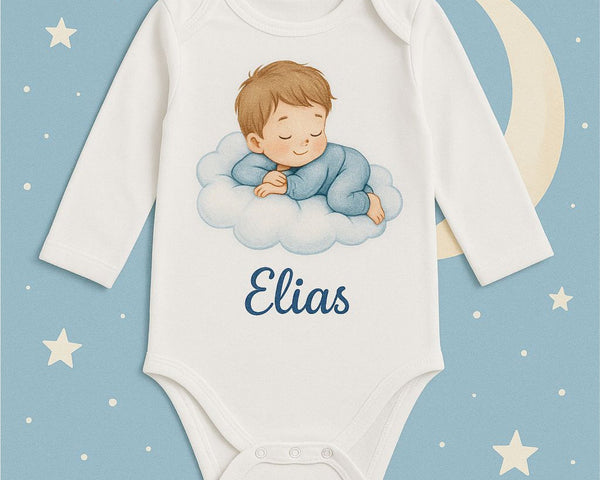 Personalisierter Babybody mit Namen – Niedliche Tier - & Kinder - Motive - eilstore.com