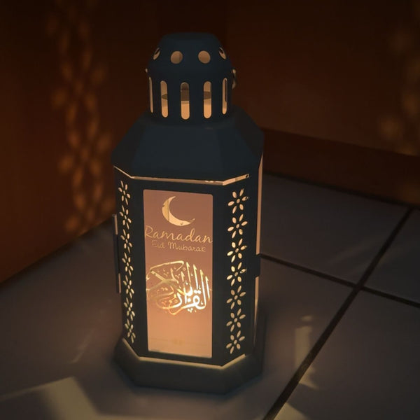 Ramadan - Laterne mit Licht - eilstore.com